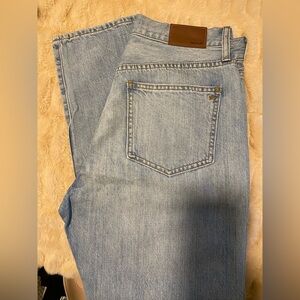 Madewell Light Blue Straight Jeans